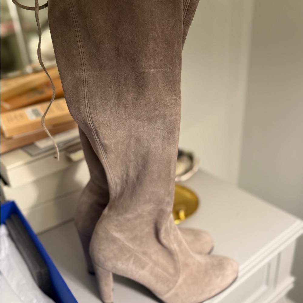 Stuart Weitzman Keenland Suede Over the Knee Boots